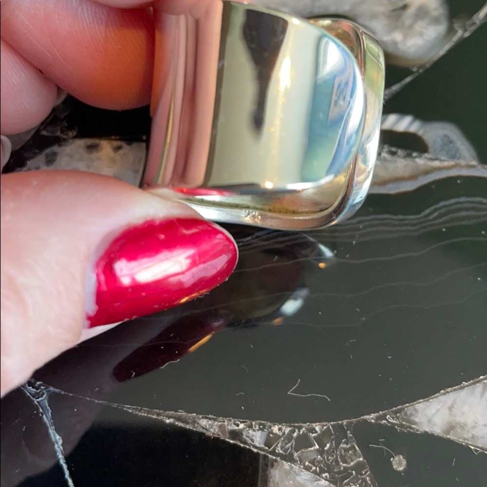 Sterling Silver Large Statement Ring - image 5